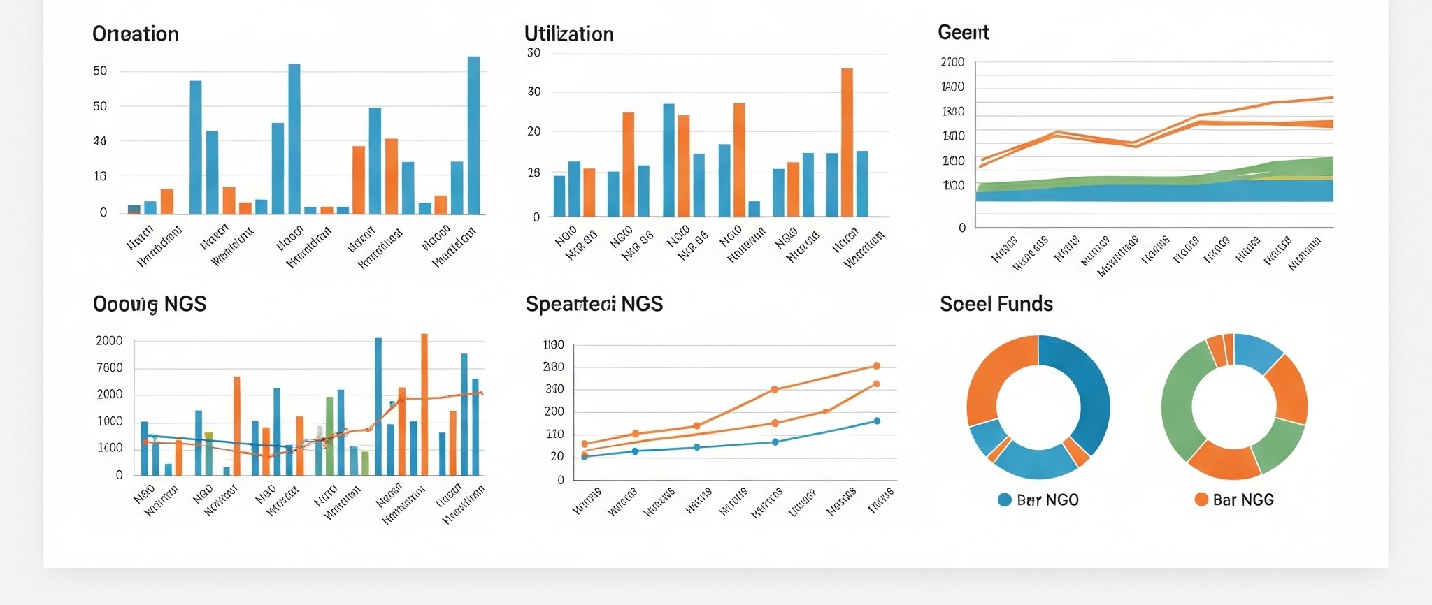 Additional chart preview from the ImpactX Bridge dashboard showcasing CSR data in India.